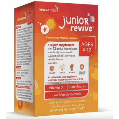 Revive Active Junior Revive děti 4-12 let 20 sáčků – Hledejceny.cz