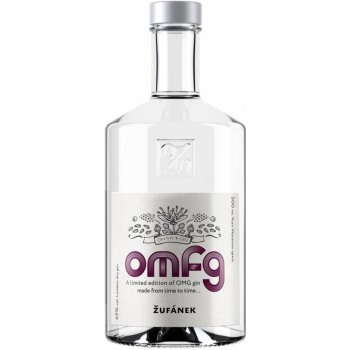 OMFG gin Žufánek Limitovaná Edice 2023 45 % 0,5 l (holá láhev)