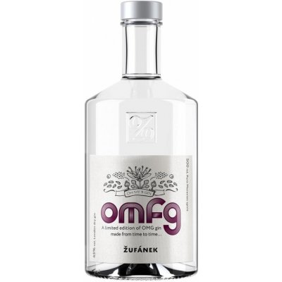 OMFG gin Žufánek Limitovaná Edice 2023 45 % 0,5 l (holá láhev) – Zboží Mobilmania