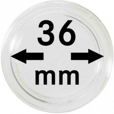Lindner Kapsle na mince 36 mm – Zboží Dáma