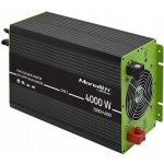 Qoltec 51914 Solární měnič napětí Qoltec Monolith 3v1 s funkcí AC nabíjení | MPPT | UPS | ATS | 2000W | 4000W | 12V až 230V | Čistý sinus | Zboží Auto