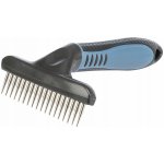 Trixie hrablo s antiskuzovou rukojetí dlouhá srst 10 x 15 x 2 cm – Zbozi.Blesk.cz