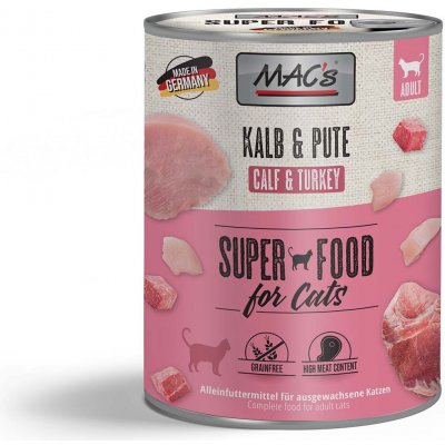 MAC's Cat telecí a krůta 6 x 800 g – Hledejceny.cz
