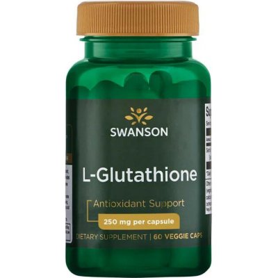 Swanson L-Glutathione 60 kapslí 250 mg – Hledejceny.cz