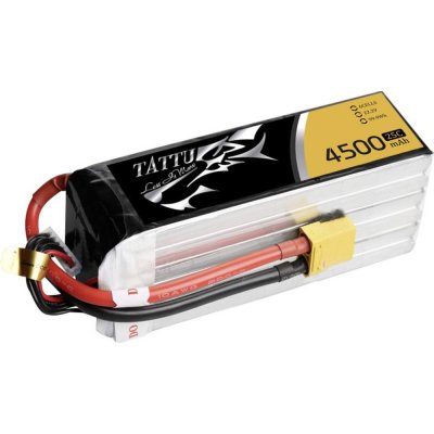 Gens Ace LiPo Tattu Serie 6S 6S1P 25C XT90 Plug 22,2V 4500 mAh – Zbozi.Blesk.cz