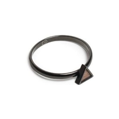 BeWooden Lini Triangle Ring RSS5 tmavě šedá – Hledejceny.cz