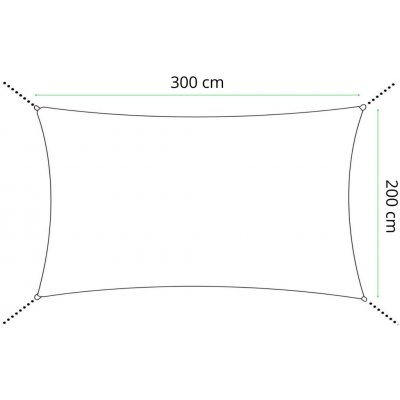 Springos 3 x 2 m SN0061 tmavě šedá – Zboží Dáma