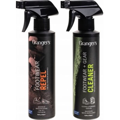 Granger's Footwear Repel Gear Cleaner 2 x 275 ml – Zboží Mobilmania