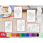 Radost v písku Sada střední pohádky- Barevné pískování obrázků – Sleviste.cz