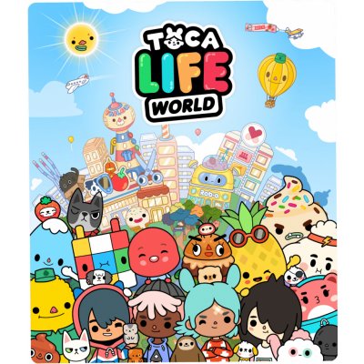 Dortový obrázek Jedlý papír Toca Boca ● velikost: formát A4 (27x20cm) ☝, ● materiál: JEDLÝ PAPÍR Ⓜ️ – Hledejceny.cz