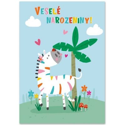 Ditipo Hrací blahopřání - Zebra, Míša Růžičková - C002477 – Hledejceny.cz
