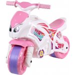 Teddies motorka růžovo-bílá plast 35x53x74cm – Sleviste.cz