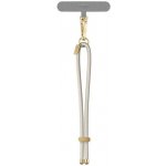 Šňůrka na krk UNIQ Coehl Laurel Handstrap universal phone cord cream/ivory – Zboží Dáma