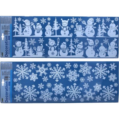 Wiky Dekorace okenní 59,5x21 cm Vánoce – Zboží Dáma