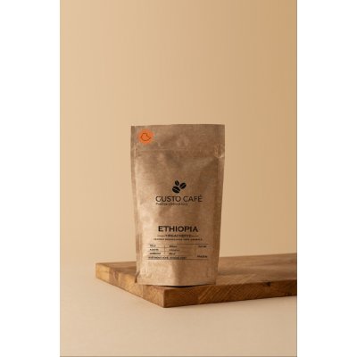 Rodinná pražírna Gusto Café Ethiopia Yirgacheffe zrnková 80 g – Hledejceny.cz