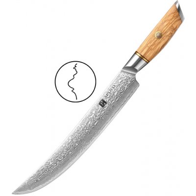 XinZuo Lan Nůž na maso B37 10" Těhotnej kuchař – Zboží Mobilmania