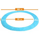 Aga Kryt pružin na trampolínu SPORT EXCLUSIVE 180 cm Světle modrá – Zboží Dáma
