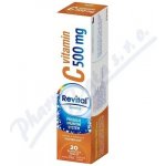 Revital Cé vitamin 500 mg 20 šumivých tablet – Hledejceny.cz