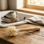 Tescoma Clean Kit Bamboo kartáč kulatý – Zboží Dáma