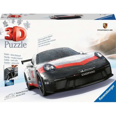RAVENSBURGER 3D puzzle Porsche 911 GT3 Cup 152 ks