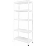 Regál Kovovna 130 kg 1800 x 900 x 400 mm 5 polic – Hledejceny.cz