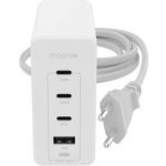 Mophie GaN speedport Wall Charger 120W 3xUSB-C, 1xUSB-A (white) – Zboží Živě