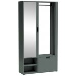 Halmar milo UNI se zrcadlem 100 cm zelená – Zboží Mobilmania