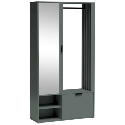 Halmar milo UNI se zrcadlem 100 cm zelená – Zboží Mobilmania