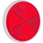 DEMA Okrúhla odrazka samolepiaca 60 mm červená 69035D – Zboží Mobilmania