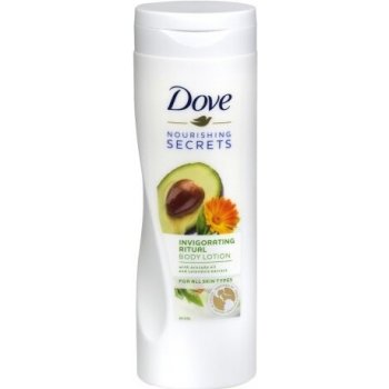 Dove Nourishing Secrets Invigorating Ritual tělové mléko (Avocado Oil and Calendula Extract) 400 ml