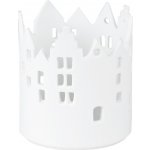 räder Porcelánový svícen City Light 9 cm, bílá barva, porcelán – Zboží Dáma