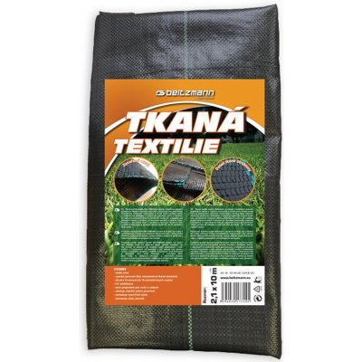 Beltzmann Tkaná textilie 2,1 x 10 m černá – Zboží Mobilmania