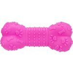 Trixie vinylová pískací kost růžová 16 cm – Hledejceny.cz