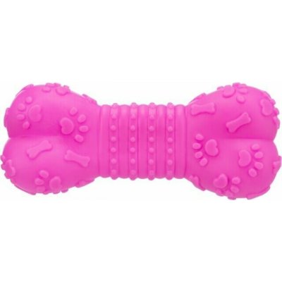 Trixie vinylová pískací kost růžová 16 cm – Hledejceny.cz