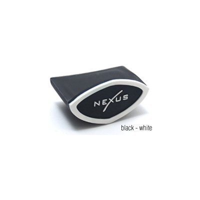 NEXUS DAMPERS Black/White Case Feet 4pcs of ultra-soft silicon absorbers