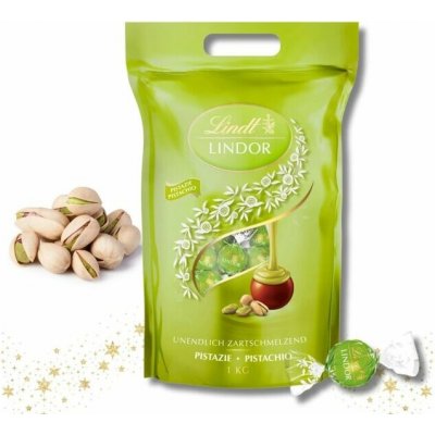 Lindt Lindor Pistácie 1 kg – Zboží Dáma