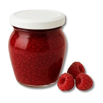 Victus Malinový džem se stévií ve skleničce 200 g – Zboží Dáma