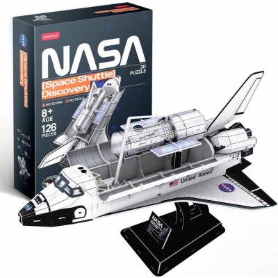 CubicFun 3D puzzle Space Shuttle Discovery 127 ks – Zbozi.Blesk.cz