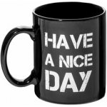 Master Hrnek Have a nice day černá 330 ml – Zboží Dáma
