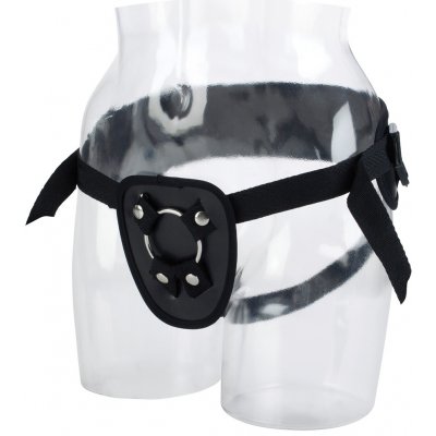 Love Rider Power Support Harness Black Popruh na strap on – Zboží Dáma