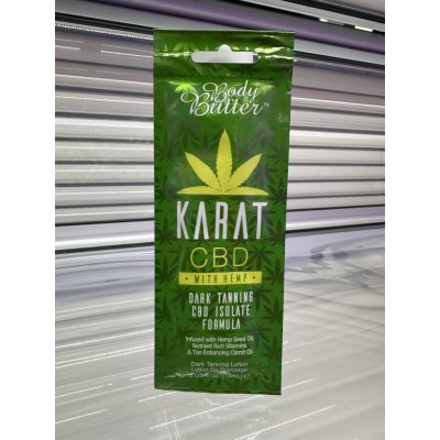 Body Butter Karat CBD s konopím 15 ml – Zboží Dáma