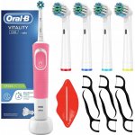 Oral-B Vitality 100 3D White Pink – Sleviste.cz