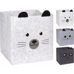 MAT koš filc Zvířátko 32 x 32 x 32 cm mix barev a motivů – Zboží Dáma