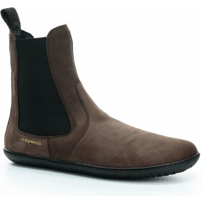 Groundies Camden Chelsea zateplené barefoot boty dark brown – Hledejceny.cz