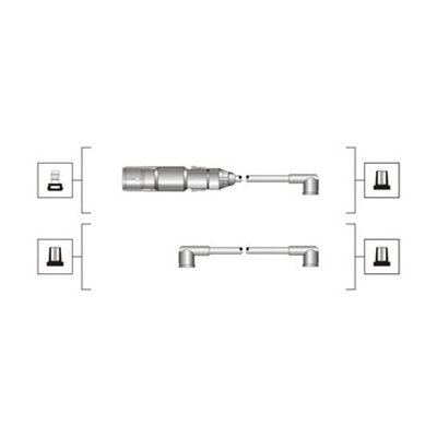 Sada kabelů pro zapalování MAGNETI MARELLI 941319170071 – Hledejceny.cz
