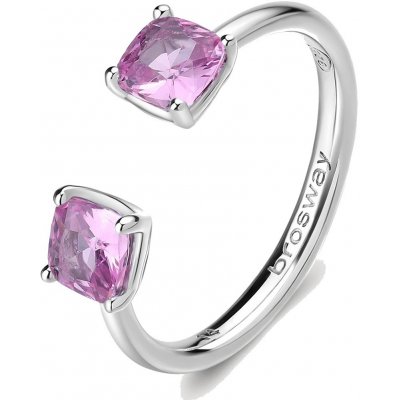 Brosway stříbrný prsten Fancy Vibrant Pink FVP11