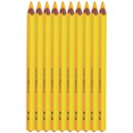 KzL pastelky trojhranné Lak žlutá sv 10 ks 71657 03 – Zboží Mobilmania
