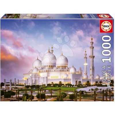 Educa Sheikh Zayed Grand Mosque a Fix lepidlo 1000 dílků – Sleviste.cz