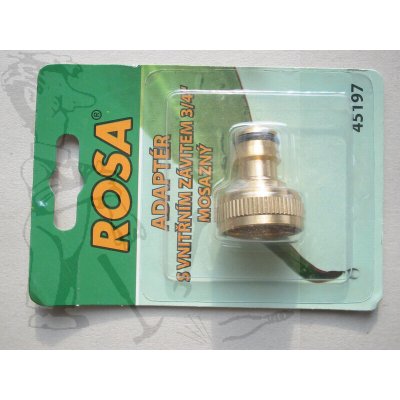 Adaptér ROSA vnitřní závit 3/4" mosaz – Zbozi.Blesk.cz