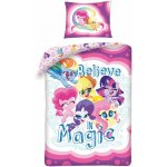 Halantex My Little Pony Believe Magic MLP-2004BL 140x200 70x90 – Sleviste.cz